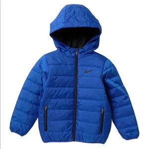 SOLD—- Nike quilted toddler jacket